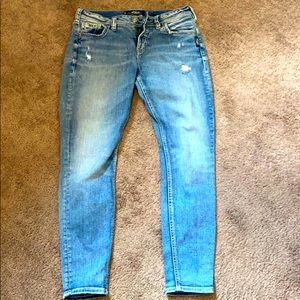 Silver jeans